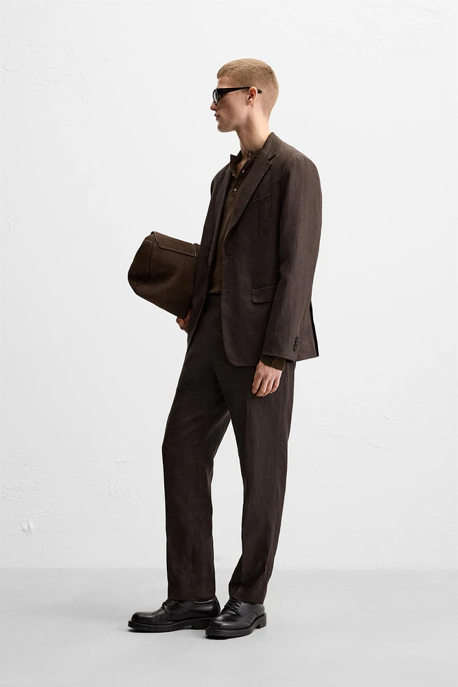 SUIT PANTS 100% LINEN