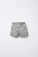 SERGED SKATER SHORTS