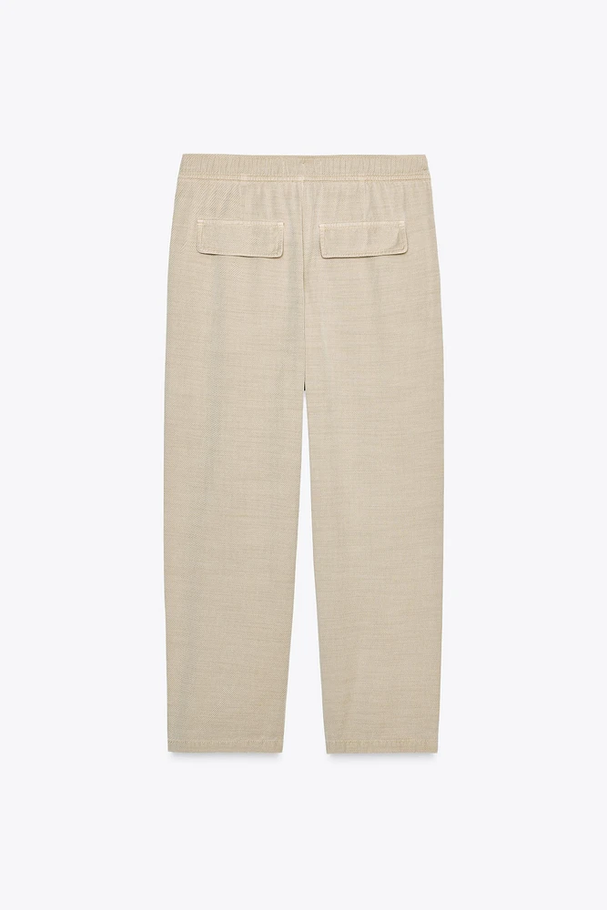 PANTALON TAILLE ÉLASTIQUE