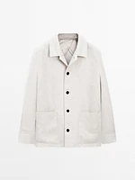 Surchemise délavée 100 % lin - Limited Edition
