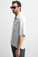 CHEMISE POLO 100 % LIN