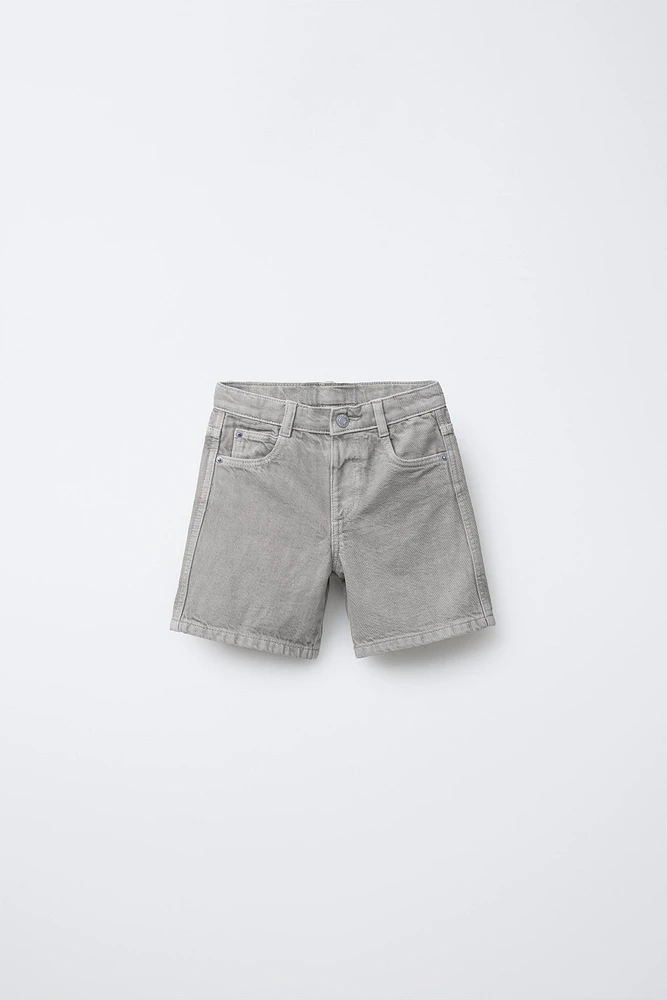 SERGED SKATER SHORTS