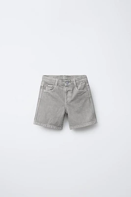 SERGED SKATER SHORTS