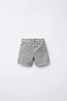 SERGED SKATER SHORTS