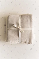 MINI SERVIETTE DE BAIN ENFANT LUNE (LOT DE 3)