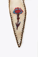BANDANA FLEURS BRODÉES DENTELLE