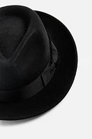 WOOL FEDORA HAT