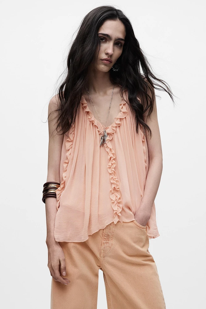 ZW COLLECTION RUFFLED TOP