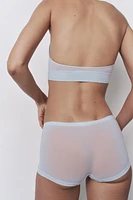 HALTER BRA WITH POLYAMIDE