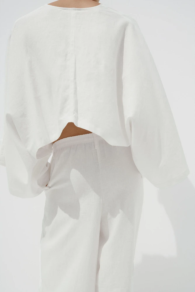 KIMONO CAPE ASYMÉTRIQUE