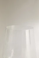 CONICAL CRYSTALLINE TUMBLER