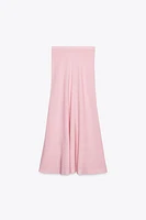 KNIT MIDI SKIRT