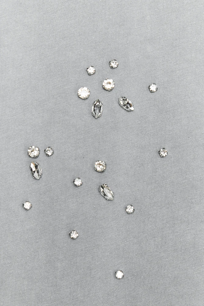 JEWEL WASHED EFFECT T-SHIRT