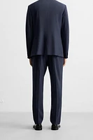 PLAID SUIT PANTS