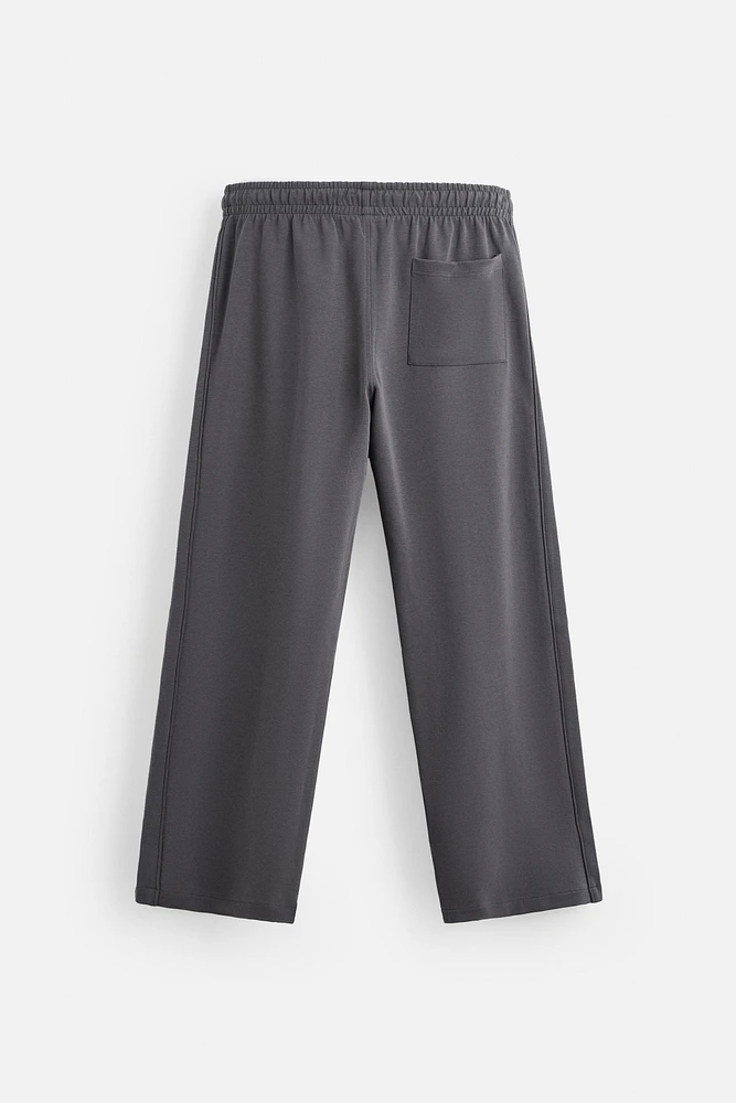 PANTALON INTERLOCK AVEC PIÈCE