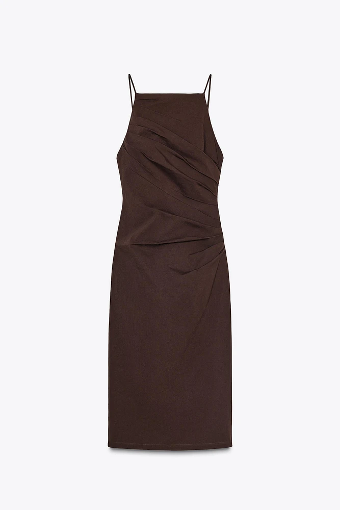 ROBE MI-LONGUE DRAPÉE ZW COLLECTION