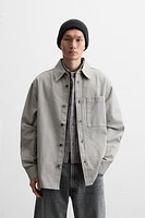 RELAXED FIT OVERSHIRT