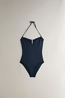 MAILLOT DE BAIN PLAGE DÉCOLLETÉ CŒUR
