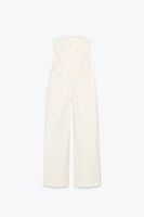 LONG EMBROIDERED JUMPSUIT