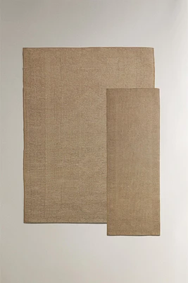 TAPIS PRINT SUR JUTE