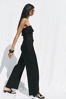 COMBINAISON BUSTIER AVEC LIN