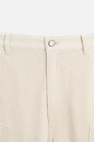 PANTALON CARPENTER EN VELOURS CÔTELÉ