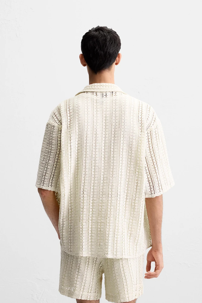 CHEMISE STRUCTURE CROCHET