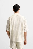 CHEMISE STRUCTURE CROCHET