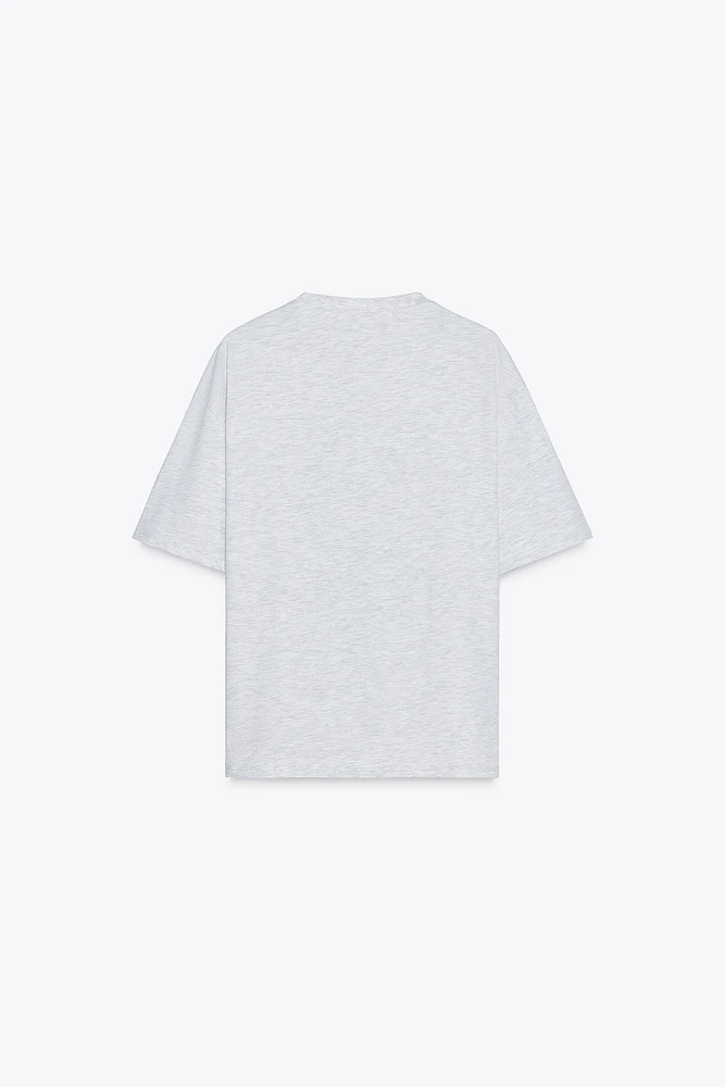 OVERSIZE TEXT T-SHIRT