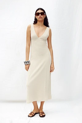 RUSTIC MIDI DRESS