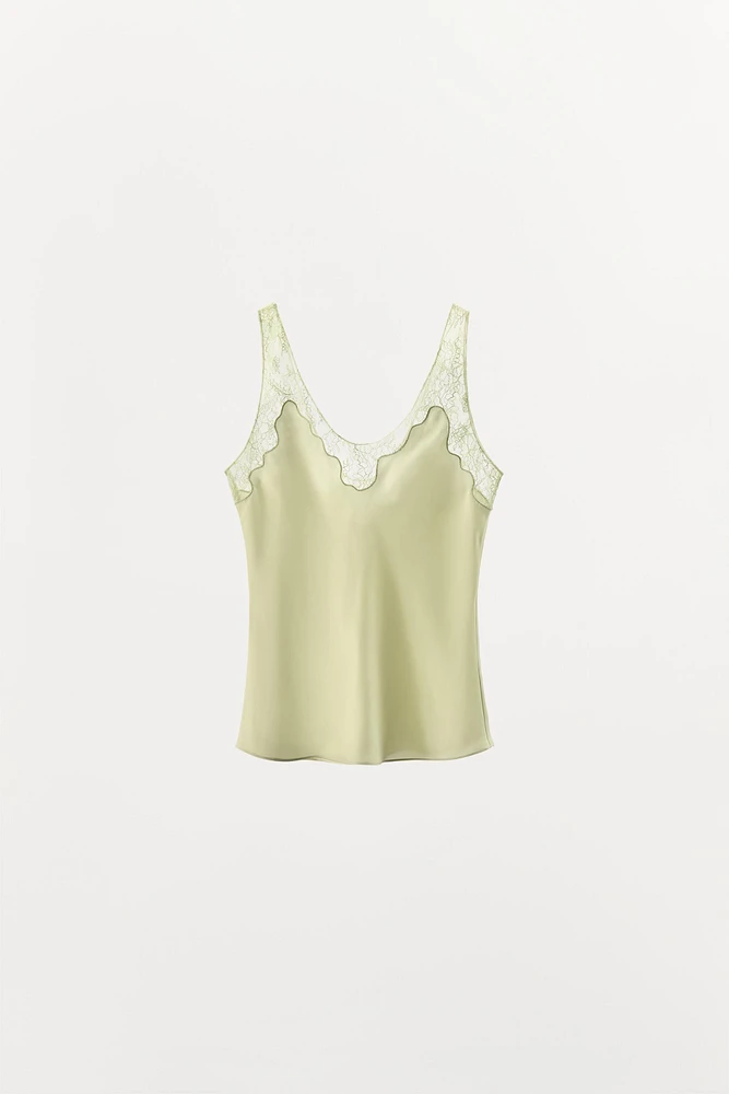 MIXED CAMISOLE