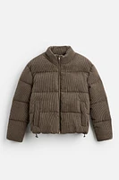 CORDUROY PADDED JACKET