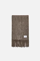 BRUSHED TEXTURED SCARF