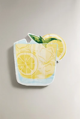 LOT SERVIETTES DE TABLE PAPIER LIMONADE (LOT DE 20)
