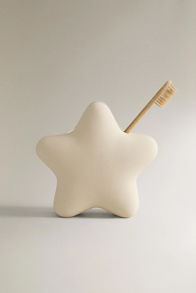 CHILDREN'S STAR TOOTHBRUSH HOLDER