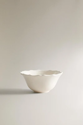 EARTHENWARE SNACK BOWL
