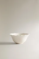 EARTHENWARE SNACK BOWL