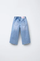 JEAN WIDE LEG COMBINÉ