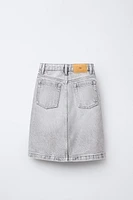 DENIM MIDI SKIRT