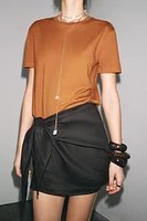 T-SHIRT BASIQUE EN COTON