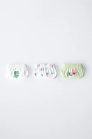 2-6 ANS/ LOT DE TROIS SLIPS PEPPA PIG ™