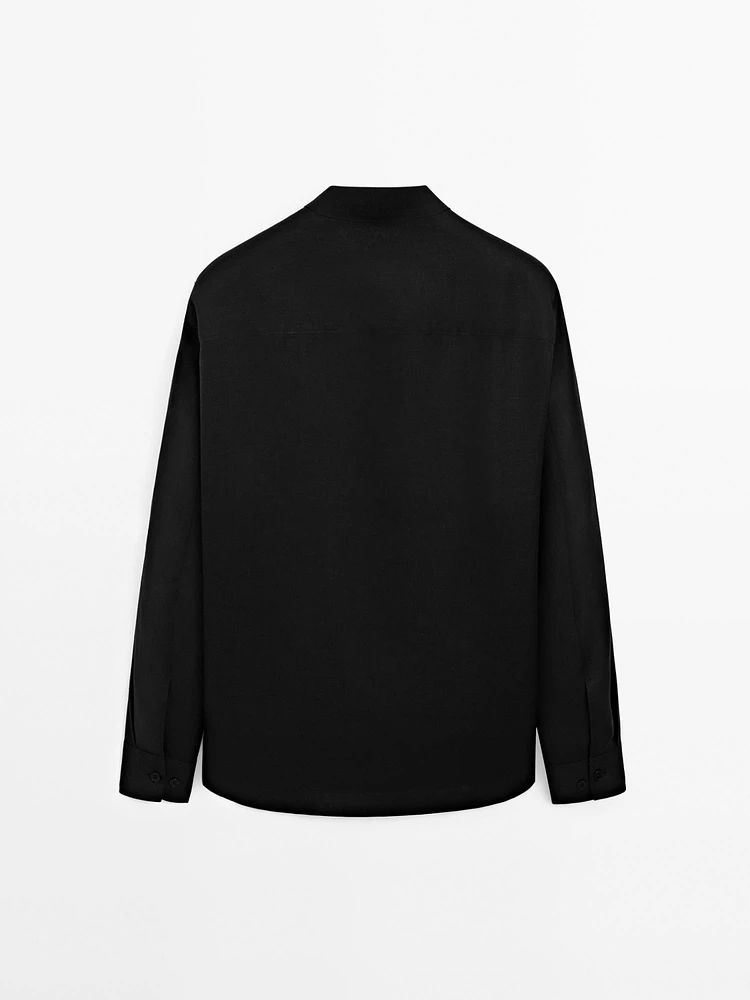 Chemise regular fit en lin - Limited Edition
