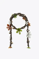 CEINTURE LACET FLEURS FANTAISIE