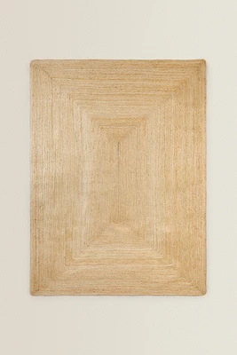 RECTANGULAR JUTE AREA RUG