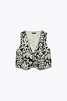 PRINTED VEST