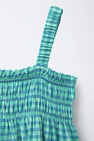 GINGHAM DRESS