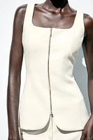 TOP BUSTIER ZIP