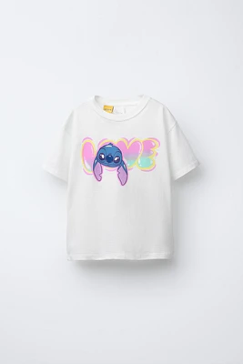 T-SHIRT IMPRIMÉ LILO & STITCH © DISNEY