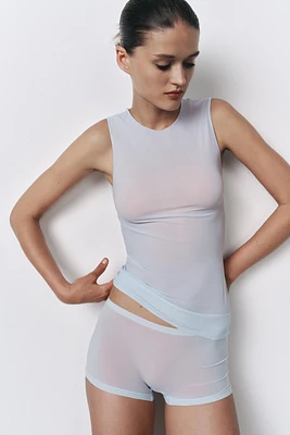 TOP AVEC POLYAMIDE