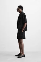 BERMUDA RELAXED FIT JACQUARD
